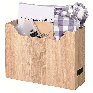 【送料無料!】コーナン 木目調ファイルボックス com20180301おしゃれな木目調のファイルボックス