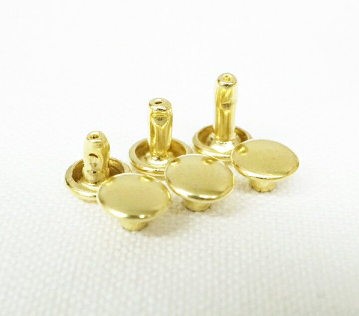 楽天市場】お得! 両面中カシメ(頭7mm) 足6mm 7.5mm 9mm ブラス 真鍮生地 200個入り : KUME KOUBOU 楽天市場】お得! 両面中カシメ(頭7mm) 足6mm 7.5mm 9mm ブラス 真鍮生地 200個入り : KUME KOUBOU