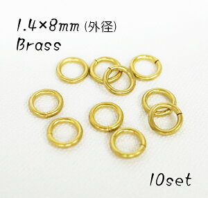 1.4×8mm(�O�a) �����O �u���X�����O �^�J���n 10�Z�b�g