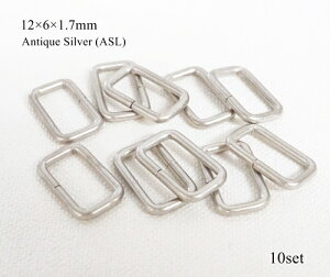 12×6×1.7mm pJ(J) AeB[NVo[ ASL (}Vo[F) 10Zbg
