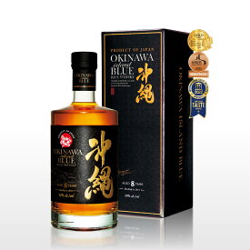 沖縄 ISLAND BLUE 8年 ウイスキー 40度 700ml 1本（通常箱）