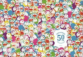 1000ピースジグソーパズル 50周年 カラフルドラえもん エンスカイ 1000T-151 (51×73.5cm)