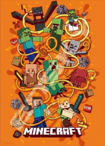 500s[XWO\[pY MINECRAFT Survival Mode GXJC 500-394 (38×53cm)