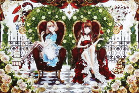 450スモールピースジグソーパズル アリスと女王 《廃番商品》 アポロ社 46-517 (26×38cm)