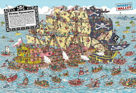 1000マイクロピースジグソーパズル Where's Wally？海賊船パニック ビバリー M81-724 (26×38cm)