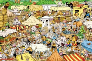 1000s[XWO\[pY XX Nv Market spԏit GXJC 1000-557 (50×75cm)