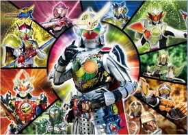 300ラージピースジグソーパズル 仮面ライダー鎧武 ライダー戦国バトル 《廃番商品》 エンスカイ 300-L381 (38×53cm)