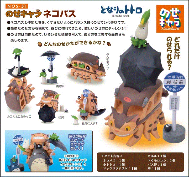 楽天市場 のせキャラ ネコバス エンスカイ Nos 51 組絵門 くみえもん