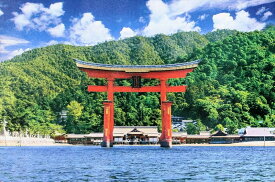 1000ピースジグソーパズル 美しき厳島神社-広島 エポック社 10-776 (50×75cm)