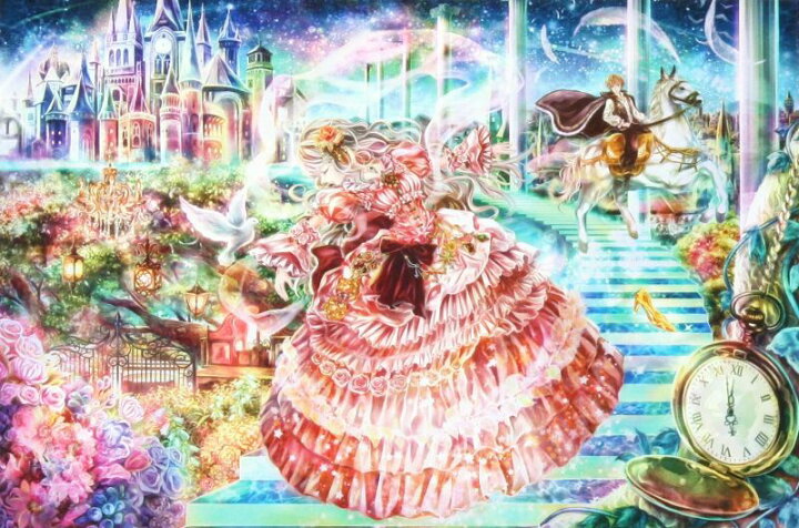 楽天市場 1000ピースジグソーパズル シンデレラ物語 廃番商品 エポック社 11 415 50 75cm 組絵門 くみえもん