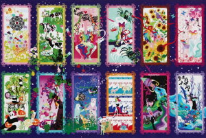 1000s[XWO\[pY ꂼ̕izO`Jj spԏit G|bN 11-484 (50×75cm)