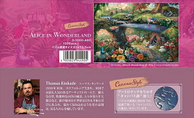 1000ピースジグソーパズル Alice in Wonderland（不思議の国のアリス）（トーマス・キンケード） テンヨー D-1000-490 (51×73.5cm)