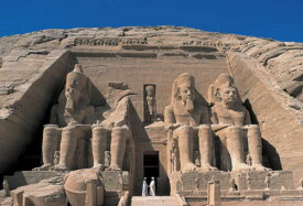 プチパズル204ピース アブ・シンベル大神殿（エジプト） 《廃番商品》 やのまん 98-367 (10×14.7cm)