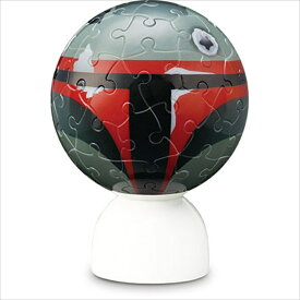 3D球体60ピース立体パズル パズランタン 「ツムツム」-ボバ・フェット-（3色発光） 《廃番商品》 やのまん 2003-492