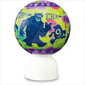 3D球体60ピース立体パズル パズランタン シルエット ワンダー・ゾーン（モンスターズ・ユニバーシティ）（3色発光） やのまん 2003-497