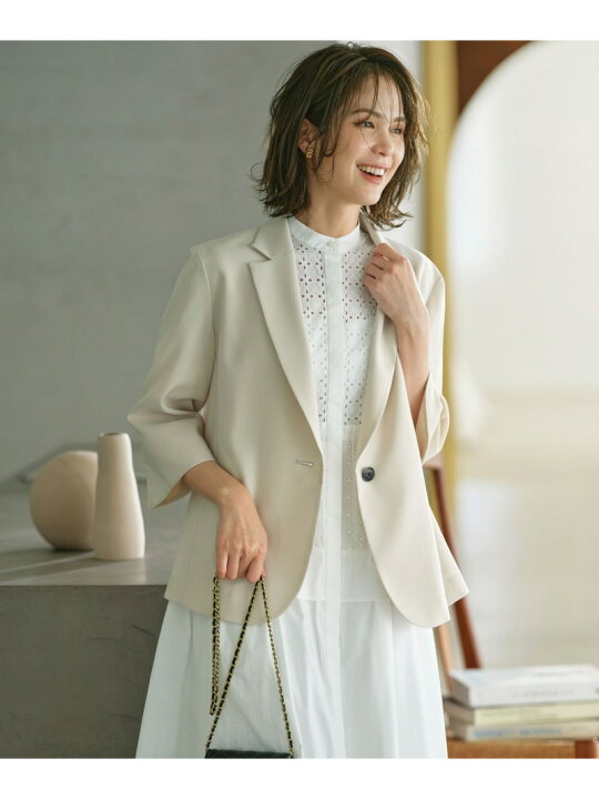 楽天市場】【SALE／40%OFF】オシャクロス テーラードジャケット 組曲 S  