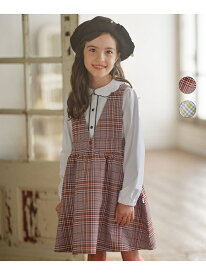 【SALE／50%OFF】【110-140cm】Chocolat de check ジャンパースカート 組曲 KIDS クミキョク ワンピース・ドレス シャツワンピース【RBA_E】【送料無料】[Rakuten Fashion]