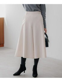 【SALE／30%OFF】【WEB限定】ウールライクストレッチ フレアパンツ 組曲 L クミキョク パンツ その他のパンツ ブラック ホワイト グレー ベージュ【RBA_E】【送料無料】[Rakuten Fashion]