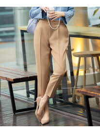 【SALE／30%OFF】【美シルエット・ストレッチ・シワになりにくい】オシャクロス テーパードパンツ 組曲 L クミキョク パンツ その他のパンツ グリーン ネイビー ブラック ホワイト ベージュ【RBA_E】【送料無料】[Rakuten Fashion]