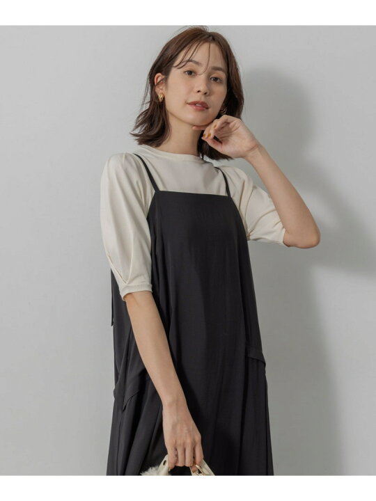 楽天市場】【SALE／30%OFF】クルミボタン5分袖ニット 組曲 L 