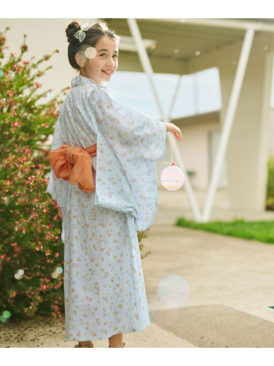 楽天市場】【SALE／60%OFF】【S-Lサイズ】SAKURA 浴衣 組曲 KIDS 