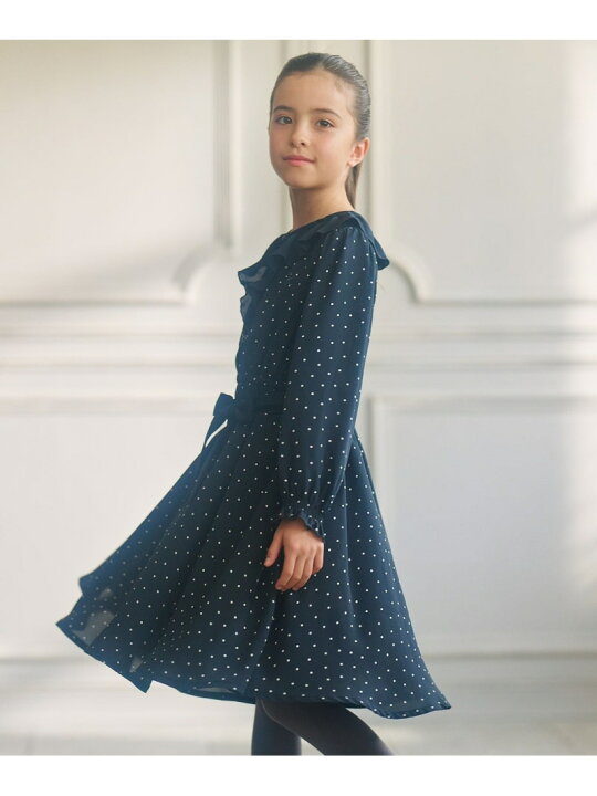 楽天市場】【SALE／30%OFF】【150-160cm】キャサリンドット ワンピース 