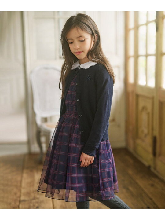 楽天市場】【SALE／30%OFF】【110-140cm】ノエルチェックチュール  