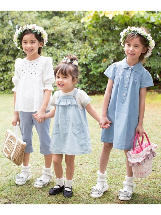 楽天市場】【SALE／50%OFF】【80-100cm】ブリーチデニムジャンパー 