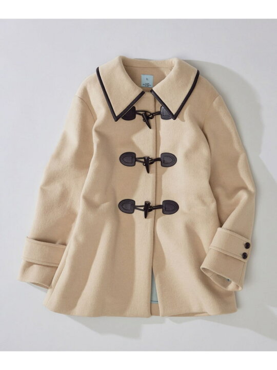 楽天市場】【SALE／40%OFF】バイカラーダッフル ウールコート 組曲 