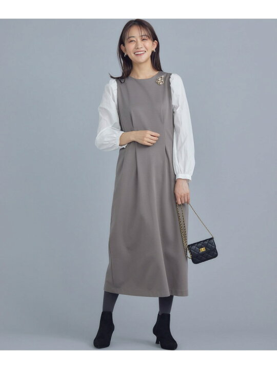 楽天市場】【SALE／50%OFF】シャツスリーブポンチ ワンピース 組曲 