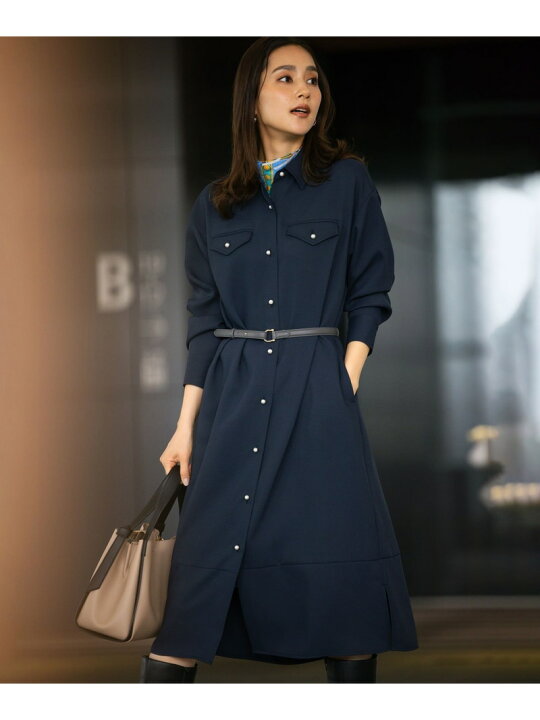 楽天市場】【SALE／50%OFF】【サッシュベルト付き】パールボタンシャツ  