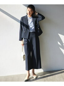 【SALE／50%OFF】【ストレッチ・イージーケア】オシャクロス ガウチョパンツ 組曲 クミキョク パンツ その他のパンツ ネイビー ホワイト ブラック ベージュ【RBA_E】【送料無料】[Rakuten Fashion]