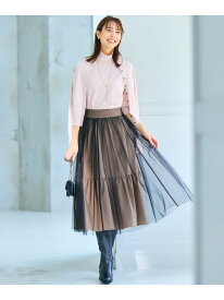 【SALE／20%OFF】【6色展開・UVケア】クルーネックモダンカーディガン 組曲 クミキョク トップス カーディガン ブラウン ベージュ レッド ブラック【RBA_E】【送料無料】[Rakuten Fashion]