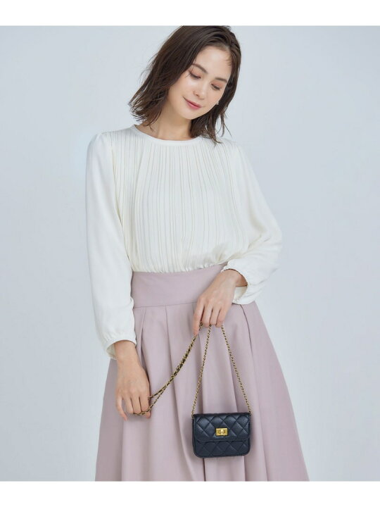 楽天市場】【SALE／30%OFF】【WEB限定】ジョーゼットシフォンプリーツ 
