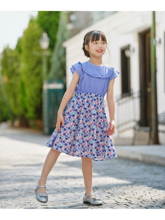 楽天市場】【SALE／20%OFF】【150-160cm】サマーフラワー ワンピース 