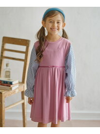 【SALE／50%OFF】【110-140cm】シェイプドカット ワンピース 組曲 KIDS クミキョク ワンピース・ドレス シャツワンピース レッド グリーン ネイビー【RBA_E】[Rakuten Fashion]