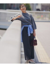 【加藤ローサさん着用】ハンサムツイルカーヴィーパンツ 組曲 L クミキョク パンツ その他のパンツ ホワイト ベージュ グレー ブラック【送料無料】[Rakuten Fashion]