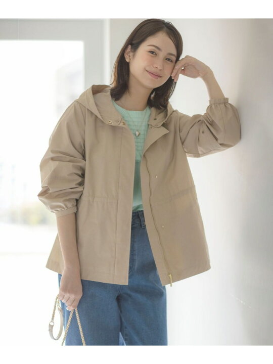 楽天市場】【SALE／30%OFF】【2WAY】フード付き ライトアウター 組曲 L 