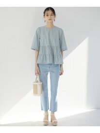 【SALE／30%OFF】ミッドデニム パンツ 組曲 クミキョク パンツ ジーンズ・デニムパンツ ブルー【RBA_E】【送料無料】[Rakuten Fashion]