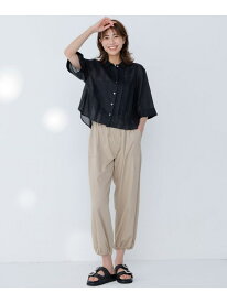 【SALE／30%OFF】ポリエステルレーヨンツイル パンツ 組曲 L クミキョク パンツ その他のパンツ ネイビー ベージュ【RBA_E】【送料無料】[Rakuten Fashion]