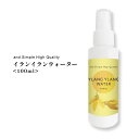 【2点購入で耳そうじ】 ＆SH 100%植物由来 イランイランウォーター 100ml / 無添加 芳香蒸留水 フローラルウォーター ハイドロソル イランイラン水 アロマウォーター ルームスプレー コスメ 化粧水 アロマ エッセンシャルオイル フレグランスウォーター ローション +lt3+