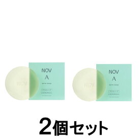 【2点購入で香料GET】ノブ A アクネソープ 70g ×2個セット [ NOV 医薬部外品 にきび肌用枠練石けん 石けん 無香料 無着色 低刺激性 ]