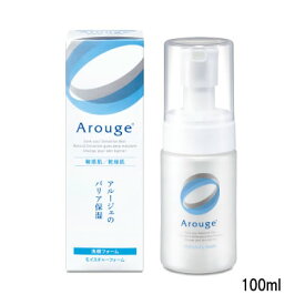 【2点購入でラベンダー】 全薬工業 アルージェ モイスチャーフォーム 100ml [ 全薬工業 化粧品 Arouge 医薬部外品 スキンケア 洗顔料 洗顔 メイク落とし 洗顔フォーム 弱酸性 無香料 無着色 敏感肌 ]【 定形外 送料無料 】