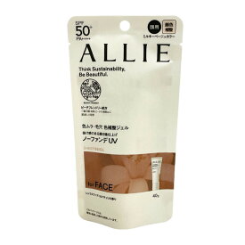 【2点購入でラベンダー】 アリィー クロノビューティー カラーチューニングUV 03 SPF50+ PA++++ 40g [ ALLIE SHEER BEIGE シア―ベージュ 日焼け止め ジェル 色ムラ 毛穴 ノーファンデ UV 色 補正 色補正 顔 顔用 シトラスウッド パチュリ ] 定形外 送料無料