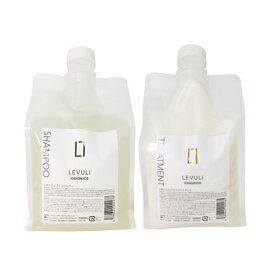 【2点購入でラベンダー】 ハホニコ レブリ シャンプー 1000ml + トリートメント 1000g セット ポンプ付 [ HAHONICO LEVULI シャンプー ヘアシャンプー トリートメント ヘアトリートメント ダメージ補修 髪質改善 美容室専売 ] 【 送料無料 】