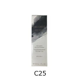 【2点購入でラベンダー】 コスメデコルテ ゼン ウェア フルイド C25 [ COSME DECORTE デコルテ ファンデ リキッドファンデ 30mL リキッドファンデーション SPF25・PA++ 毛穴カバー 透明感 素肌感 ]【 定形外 送料無料 】+lt14g+