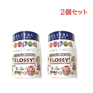 FLOSSY �t���b�V�[ ���ǂ��p�t���X 60�{��×2�� �f���^���t���X �q�ǂ��p ���ԃP�A �₳�����t���X �d�グ�݂��� [ �q�ǂ� ���Ԑ��| ���̃P�A �q���p�i �f���^���P�A �L�b�Y�p �t���X�s�b�N ��