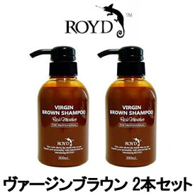 【2点購入でラベンダー】【あす楽】 カラーシャンプー 【 ヴァージンブラウン 】 300ml 2本セット ブライセス ロイド [ シャンプー ブラウンヘアー の方におすすめ ブライセスロイド ROYD ヘアカラー コスプレ ]【 送料無料 】