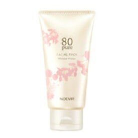 【2点購入で薔薇バーム】 ノエビア 80ピュア フェイシャルパック 70g [ NOEVIR スキンケア マスク パック ]【 定形外 送料無料 】