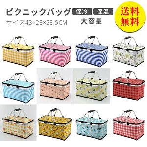 【送料無料】保冷バッグ 保冷バスケット おしゃれ ピクニック レジカゴ型 エコバッグ レジカゴ 買い物かご バスケット 運動会 ランチボックス ショッピングカート 折りたたみ クーラーバス